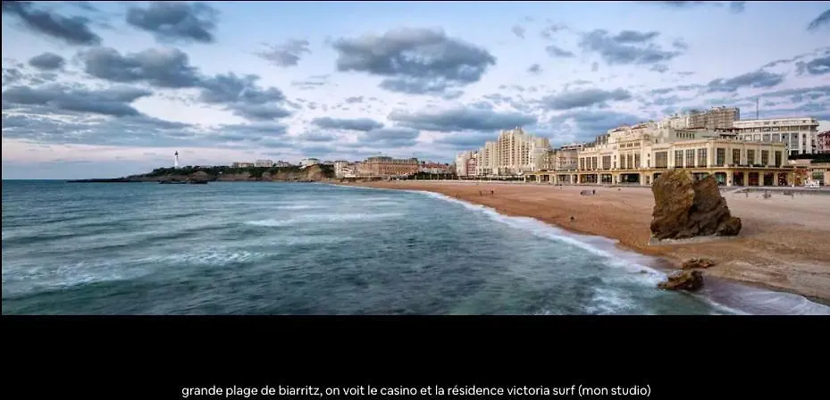 Studio Hypercentre - Front De Mer - Grande Plage - Piscine Biarritz 0*,  France